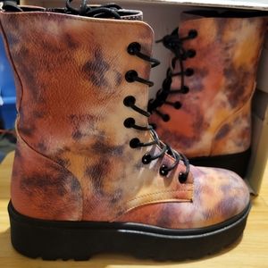 YOKI Kenzo Style Combat Boots